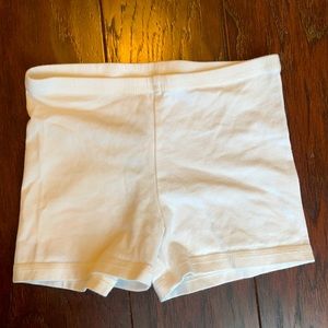 Old Navy White cartwheel shorts Size 8